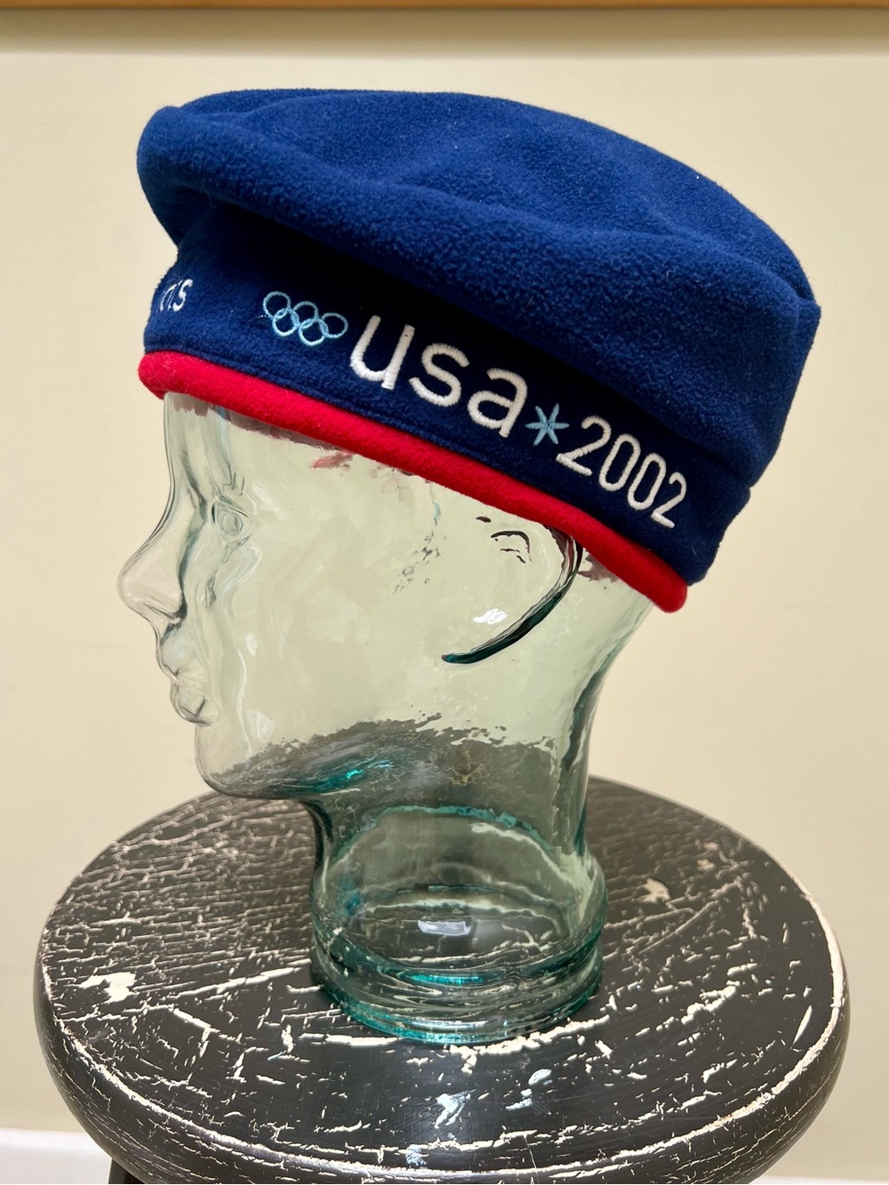 Vintage Olympics 2002 Roots Fleece Hat